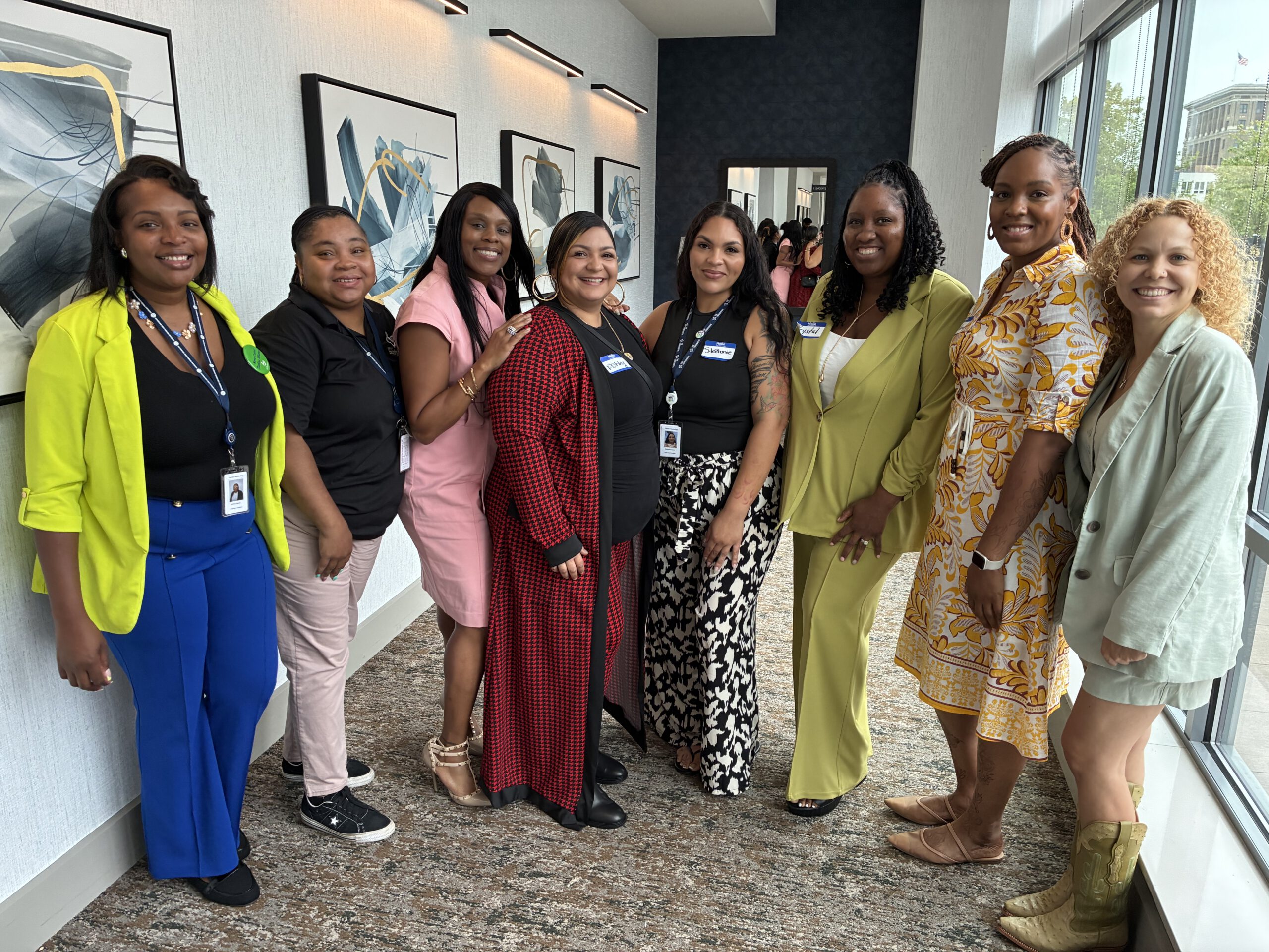 Camden Healthy Start staff at the Dads in the Picture program launch